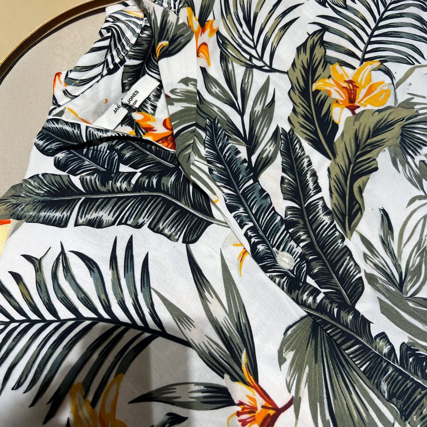 J&J Mens Floral Shirt