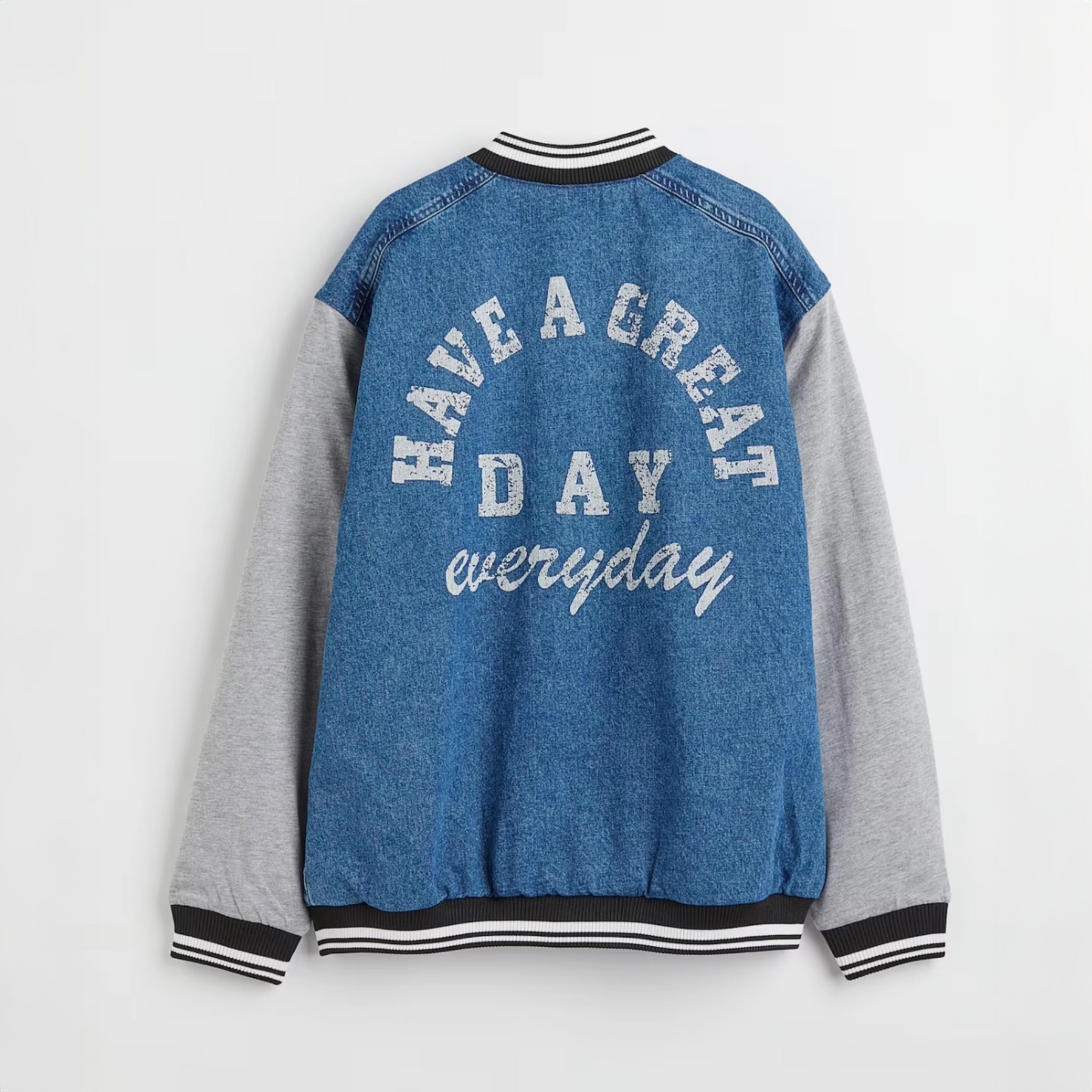 Branded Ladies Baseball Denim Jackets