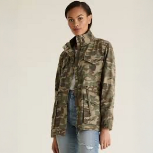 M&S Collection Camouflage Jacket