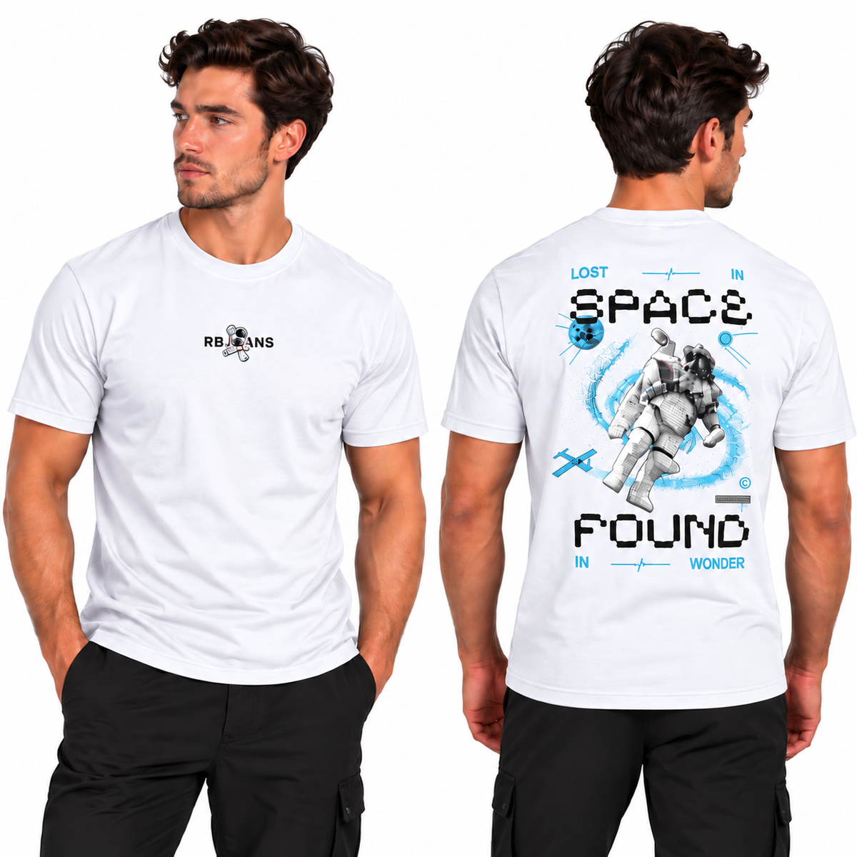 Active Man Printed T-Shirts