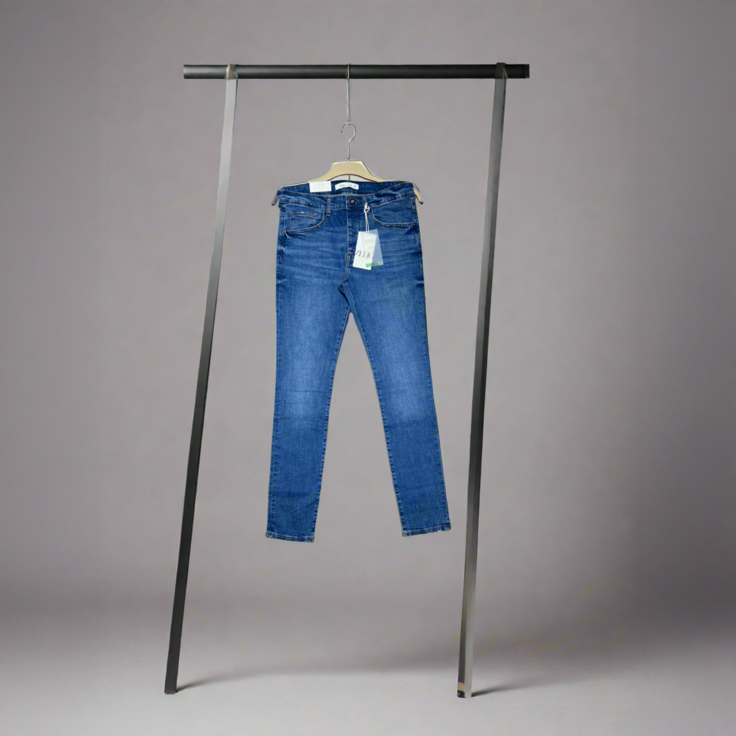 Zelig Mens Skinny Jeans - Blue