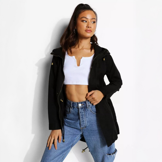 Boohoo Ladies Twill Jacket