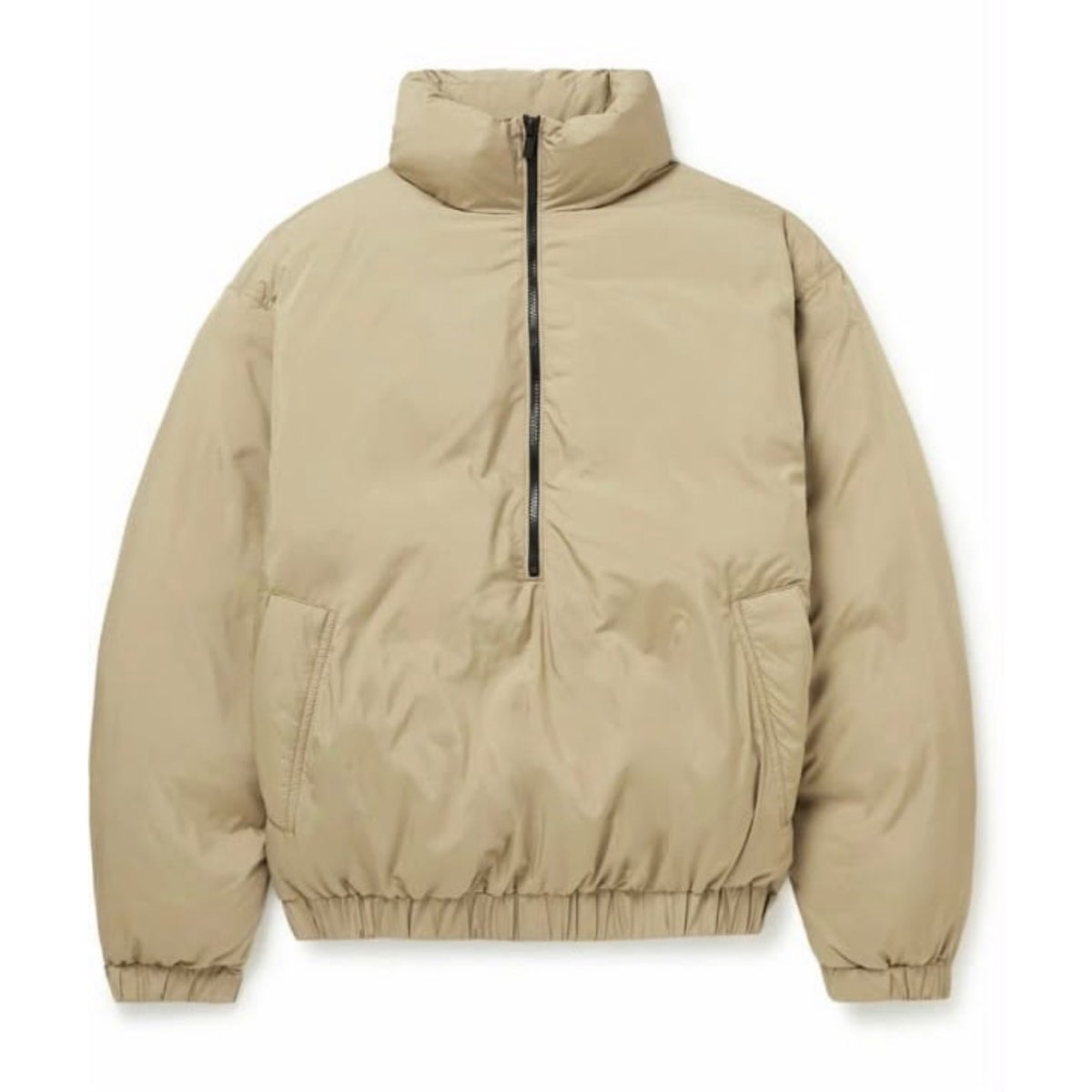 Branded Puffer Jacket ( Khaki )
