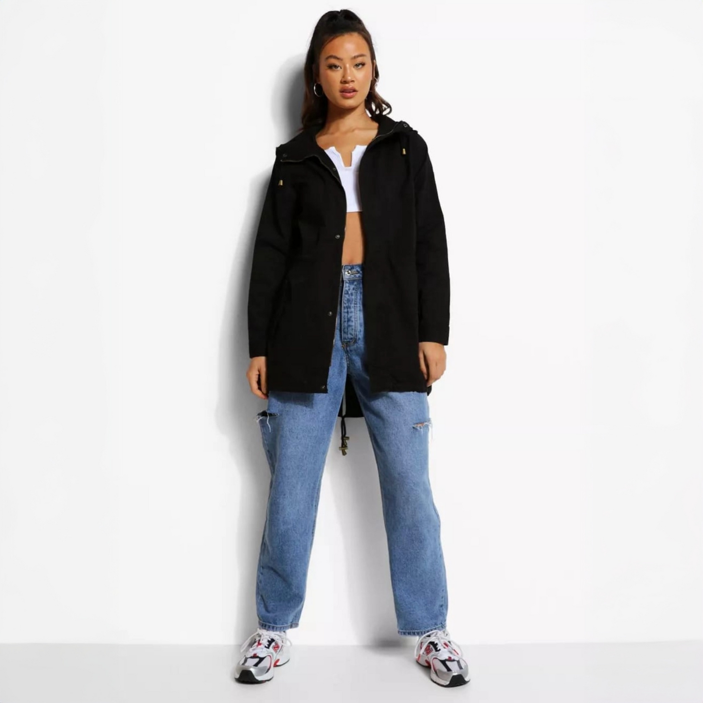 Boohoo Ladies Twill Jacket